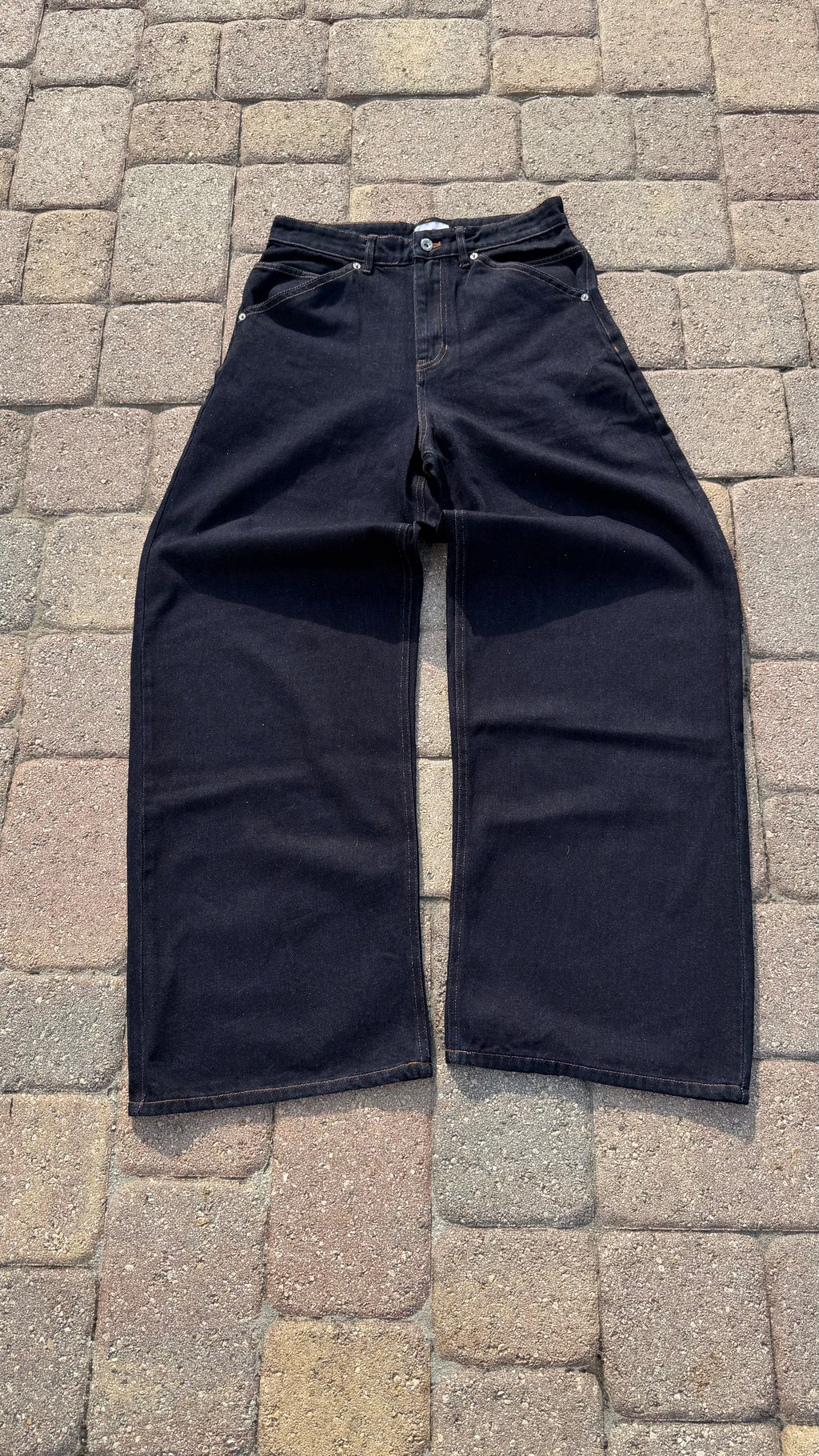 INDIGO BAGGY JEANS